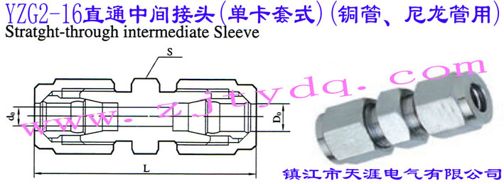 YZG2-16ֱͨg^(οʽ)(~)Straight-through Intermediate Sleeve