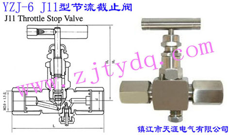 YZJ-6 J11͹(ji)ֹyYZJ-6 J11 Throttle Stop Valve